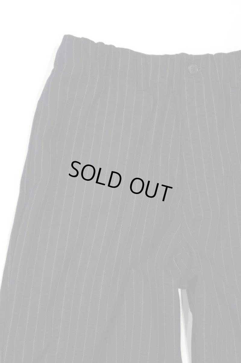 画像3: STILL BY HAND　T/W EASY SLACKS(NAVY STRIPE) (3)