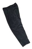 画像2: STILL BY HAND　GARMENT DYED CORDUROY EASY SLACKS(BLUE GREY) (2)