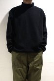 画像1: have a good day　Boa fleece mockneck loose l/s tee（Black） (1)