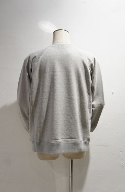 画像1: ORDINARY FITS　SWEAT CREW PULLOVER(GRAY)