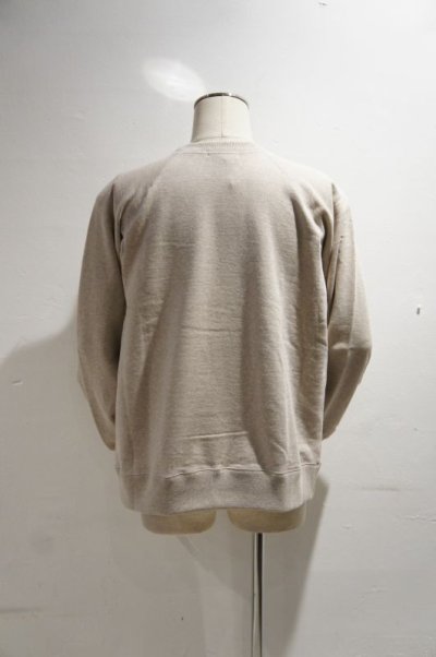 画像1: ORDINARY FITS　SWEAT CREW PULLOVER(BEIGE)