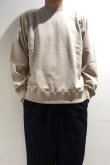 画像1: ORDINARY FITS　SWEAT CREW PULLOVER(BEIGE) (1)