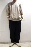 画像2: ORDINARY FITS　SWEAT CREW PULLOVER(BEIGE) (2)