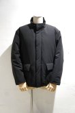画像4: STILL BY HAND　PADDED STAND COLLAR BLOUSON(INK BLACK) (4)