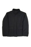 画像5: STILL BY HAND　PADDED STAND COLLAR BLOUSON(INK BLACK) (5)
