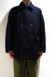 画像9: STILL BY HAND　WOOL PADDED PEA COAT(NAVY)