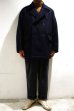 画像7: STILL BY HAND　WOOL PADDED PEA COAT(NAVY)