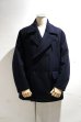 画像6: STILL BY HAND　WOOL PADDED PEA COAT(NAVY)