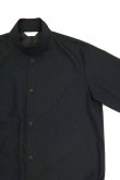 画像2: STILL BY HAND　SNAP BUTTON STAND COLLAR BLOUSON(BLACK) (2)