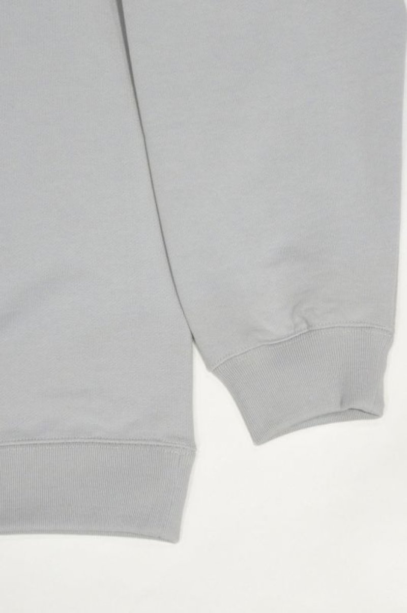 画像5: STILL BY HAND　PIMA COTTON CREW NECK SWEAT(MINT) (5)