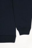 画像2: STILL BY HAND　PIMA COTTON CREW NECK SWEAT(CHARCOAL) (2)