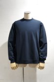 画像3: STILL BY HAND　PIMA COTTON CREW NECK SWEAT(CHARCOAL) (3)