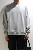 画像1: STILL BY HAND　PIMA COTTON CREW NECK SWEAT(MINT) (1)