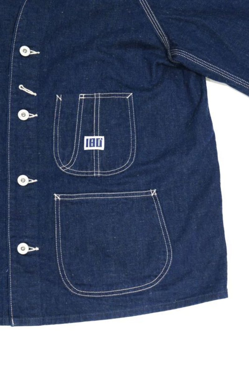 画像7: ILL ONE EIGHTY　FIRST ENGINEER JACKET（BLUE） (7)