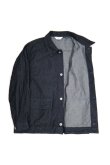 画像8: STILL BY HAND　DENIM JACKET(NAVY) (8)