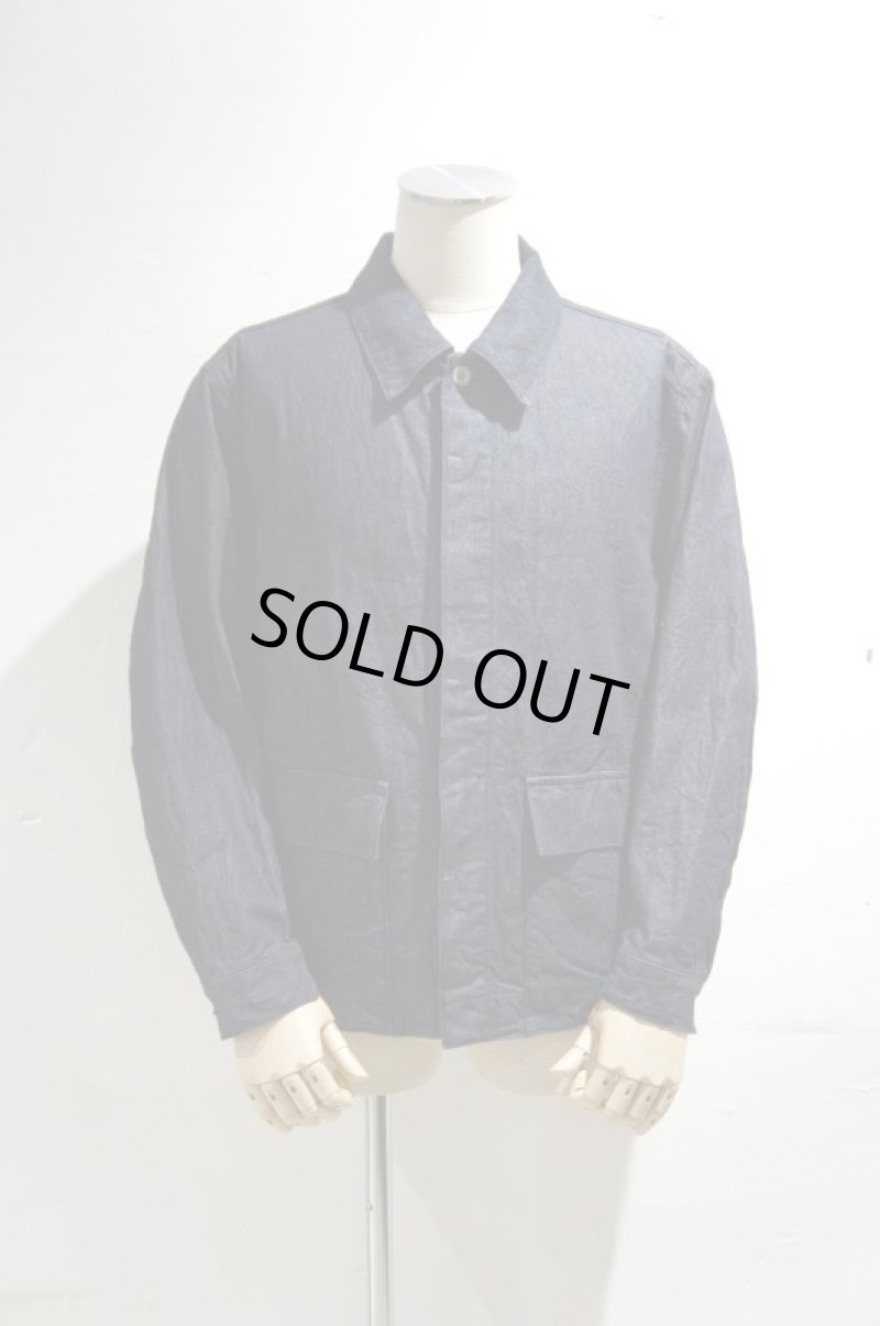 画像4: STILL BY HAND　DENIM JACKET(NAVY) (4)