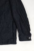 画像7: STILL BY HAND　DENIM JACKET(NAVY) (7)