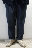 画像7: STILL BY HAND　GARMENT DYED COTTON EASY SLACKS(BLUE GREY) (7)