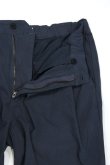 画像4: STILL BY HAND　GARMENT DYED COTTON EASY SLACKS(BLUE GREY) (4)