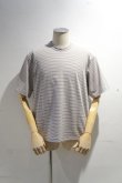 画像3: STILL BY HAND　BORDER S/S T-SHIRT(BEIGE×WHITE) (3)