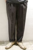画像7: STILL BY HAND　POLYESTER EASY SLACKS(GREY) (7)
