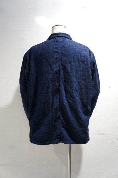画像1: ORDINARY FITS　EURO WORK JACKET / ONE WASH(INDIGO)