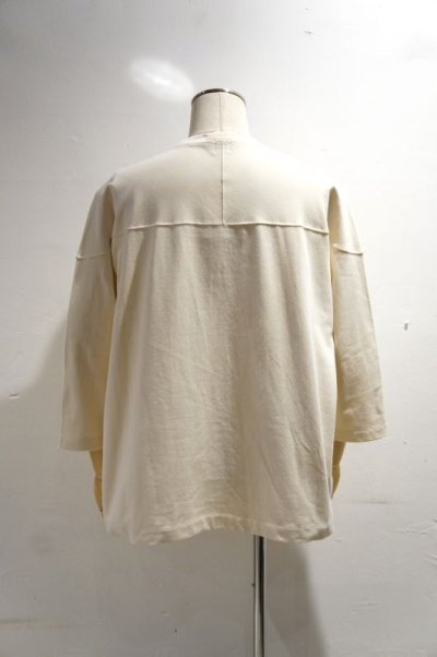 画像1: ORDINARY FITS　SHOULDER 3/4 T-SHIRT(ECRU)