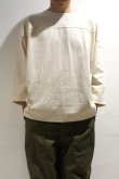 画像1: ORDINARY FITS　SHOULDER 3/4 T-SHIRT(ECRU) (1)