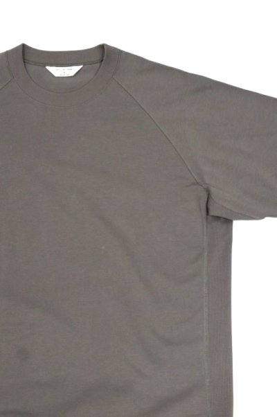 画像2: STILL BY HAND　SWEAT LIKE S/S T-SHIRT(KHAKI GREY)