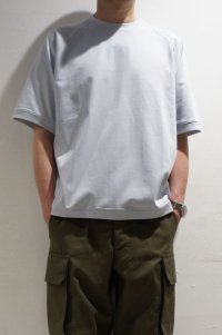 STILL BY HAND　SWEAT LIKE S/S T-SHIRT(ICE BLUE)