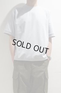 STILL BY HAND　SWEAT LIKE S/S T-SHIRT(ICE BLUE)