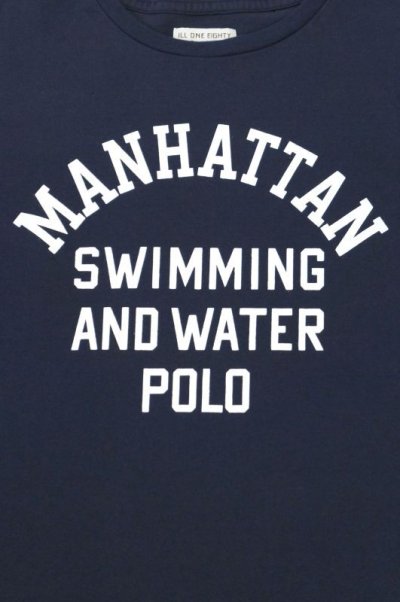 画像2: ILL ONE EIGHTY　" WATER POLO" TEE（BLACK）