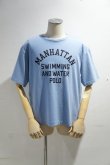 画像3: ILL ONE EIGHTY　" WATER POLO" TEE（SAX） (3)