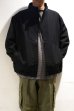 画像3: LAMOND　STAND NECK WIDE BLOUSON(BLACK)