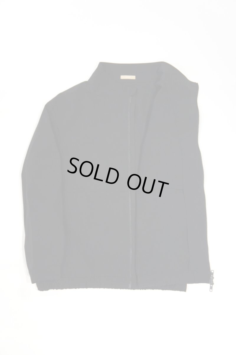 画像8: LAMOND　STAND NECK WIDE BLOUSON(BLACK) (8)