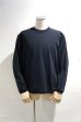 画像3: STILL BY HAND　SWEAT LIKE L/S T-SHIRT(BLACK NAVY) (3)