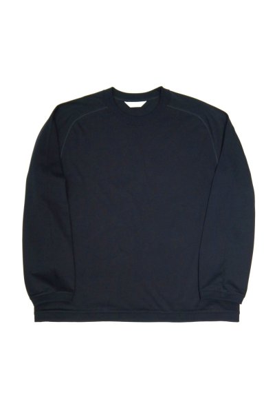 画像4: STILL BY HAND　SWEAT LIKE L/S T-SHIRT(BLACK NAVY)