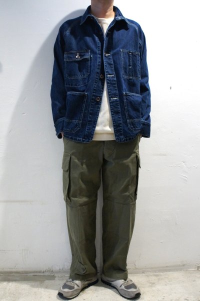 画像1: ORDINARY FITS　DENIM US COVERALL / USED