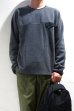 画像1: ILL ONE EIGHTY　FLEECE CREW NECK（CHARCOAL） (1)