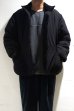 画像8: STILL BY HAND　PADDED STAND COLLAR BLOUSON(BLACK)