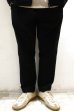 画像1: LAMOND　PREMIUM MILANO RIB PANTS(BLACK) (1)