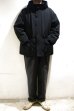 画像2: STILL BY HAND　PADDED HOOD BLOUSON(BLACK)SALE！ (2)