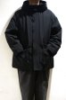 画像1: STILL BY HAND　PADDED HOOD BLOUSON(BLACK)SALE！ (1)