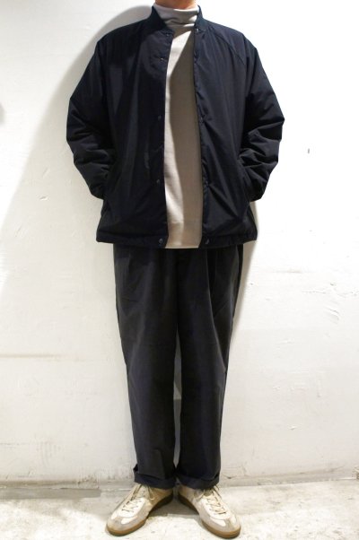 画像2: STILL BY HAND　MOLESKIN EASY PANTS(CHARCOAL)