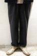 画像1: STILL BY HAND　MOLESKIN EASY PANTS(CHARCOAL) (1)