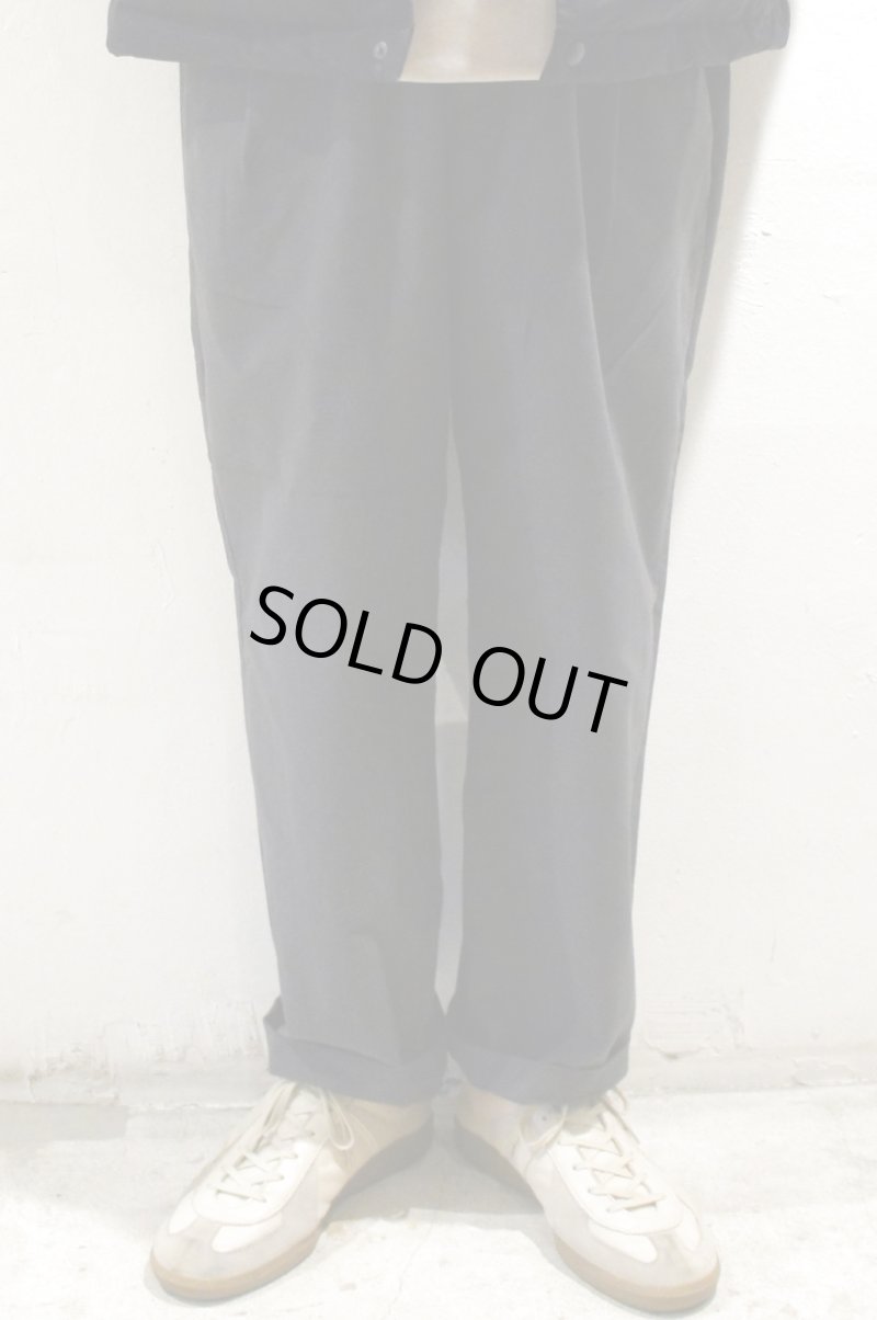 画像1: STILL BY HAND　MOLESKIN EASY PANTS(CHARCOAL) (1)