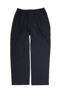 STILL BY HAND　NYLON OX EASY PANTS(BLACK)