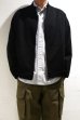 画像8: LAMOND　STAND NECK SILKY BLOUSON(BLACK)