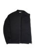 画像3: LAMOND　STAND NECK SILKY BLOUSON(BLACK)