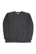 画像1: LAMOND　TRICOT WIDE LONG TEE(CHARCOAL杢) (1)